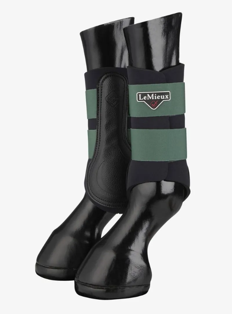 LeMieux Grafter Brushing Boot Hunter Green